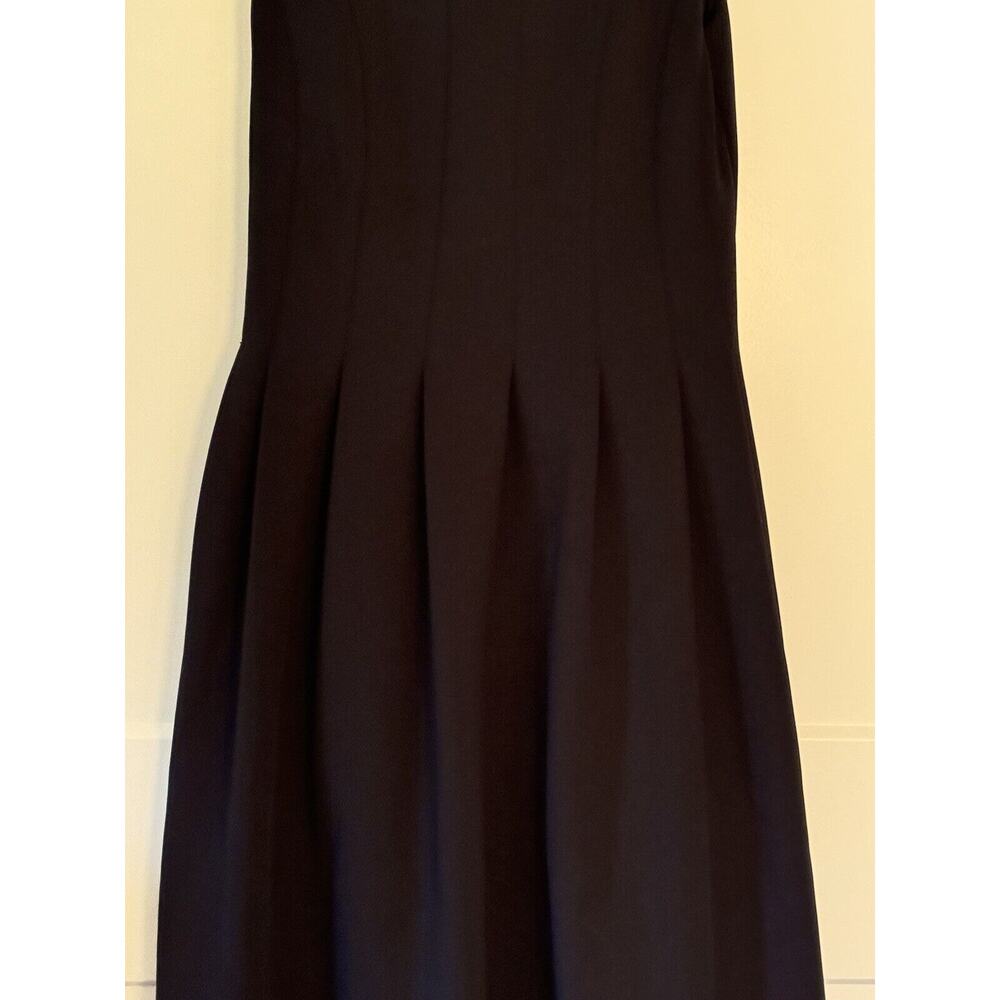 Calvin Klein Women’s Black Sleeveless Lined Dress Measures Sz Medium Preowned - Picture 2 of 8